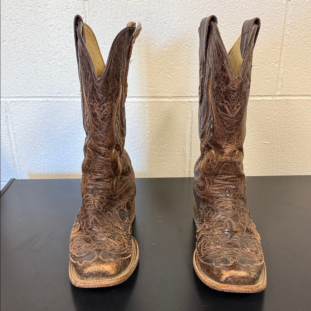Brown Western Cowboy Boots